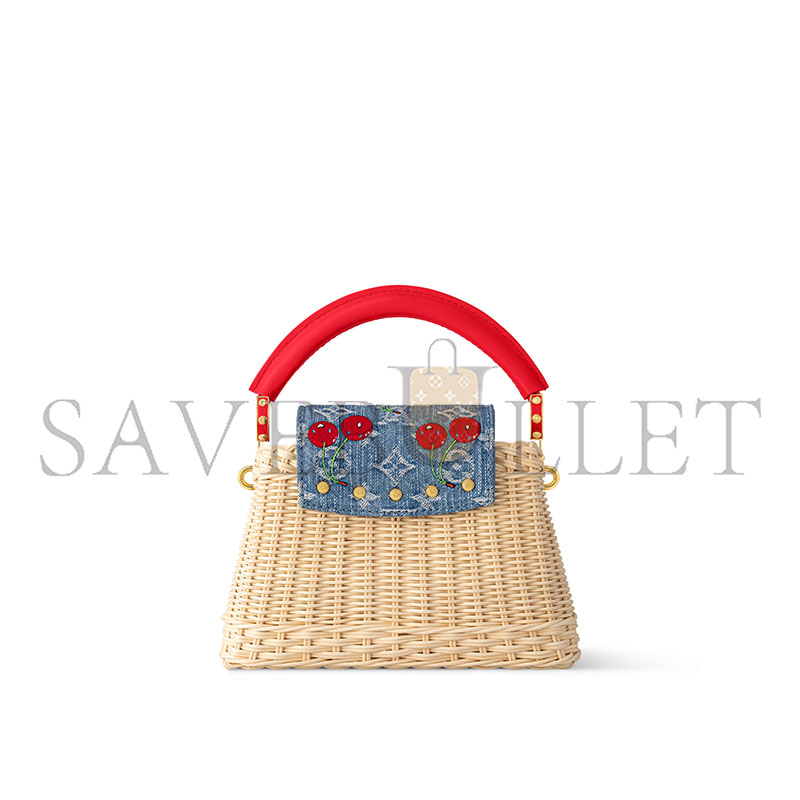 LOUIS VUITTON MURAKAMI LV X TM CAPUCINES MINI M14295 (21*14*8cm) LOUIS VUITTON MURAKAMI LV X TM CAPUCINES MINI M14295 (21*14*8cm)